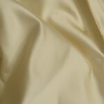 Plátno smetanové tuhé lesklé hedvábné