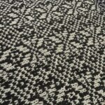 Pletenina šedo-bílá