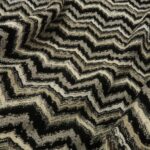 Pletenina černo-bílo-šedá