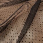 Tyl černý s puntíčky