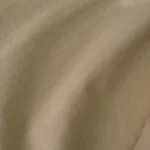 Kostýmovka smetanová ze lne a vlny se vzorem rybí kosti