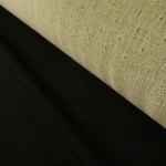 Kostýmovka černo/béžová double se lnem a kašmírem
