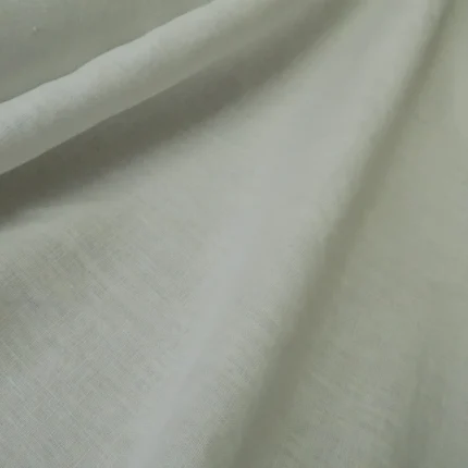 Plátno bílé lněné