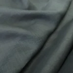 Voál modrý lněný
