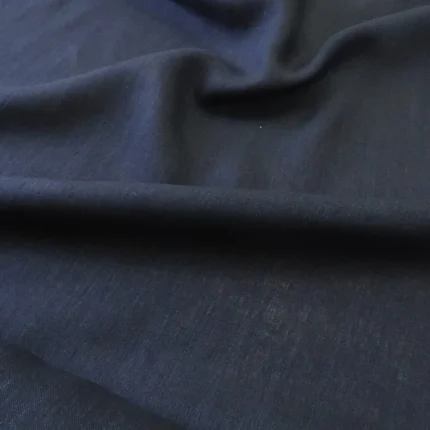 Plátno modré lněné