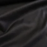Gabardén černý lněný