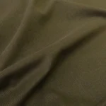 Gabardén khaki zelený česaný