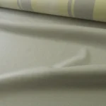 Kabátovka šedá se žluto-smetanovými pruhy z kašmíru